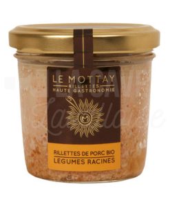 Rillettes de Porc Bio – Légumes Racines – Le Mottay Gourmand – 90gr