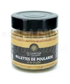 Rillettes de Poularde à la Truffe – Le Comptoir du Fougeray – 100gr