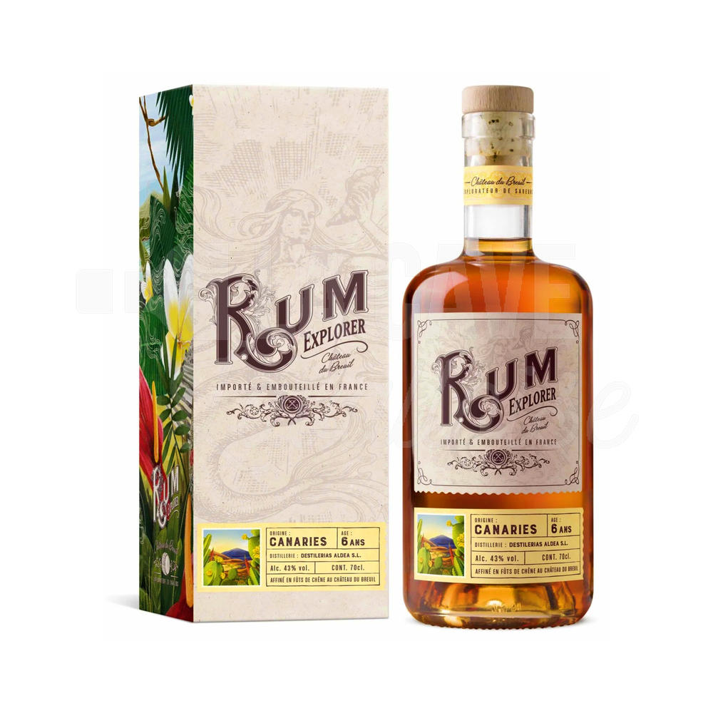 Rhum des Canaries – Rum Explorer 43° – 70cl