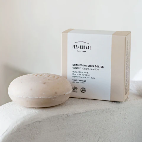 Shampoing Doux Solide – FER À CHEVAL 100g