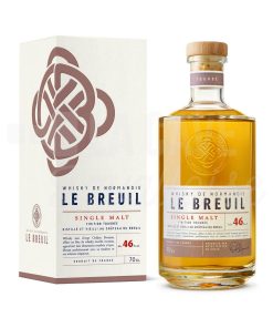 Le Breuil Finition Tourbée 46° – Single Malt Whisky de Normandie – 70cl