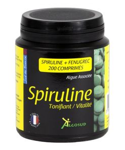 SPIRULINE FENUGREC 200 comprimés
