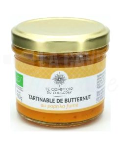 Tartinable de Butternut au Paprika fumé – Le Comptoir du Fougeray – 100gr
