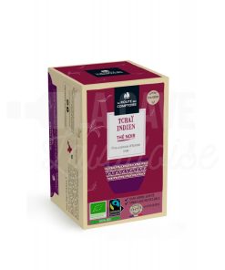 Thé Noir – Tchaï Indien – La Route des Comptoirs – x20 Infusettes