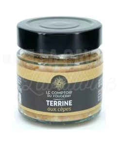 Terrine de Porc aux Cèpes – Le Comptoir du Fougeray – 100gr