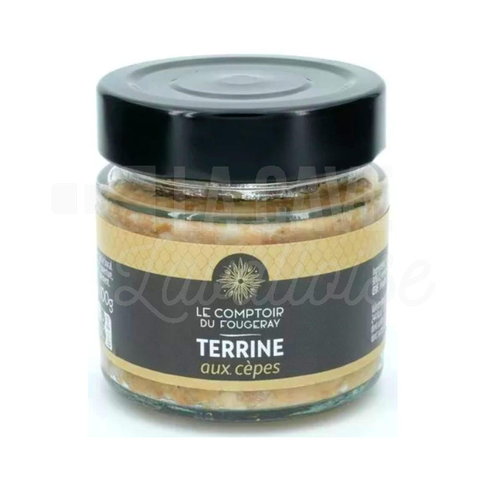 Terrine de Porc aux Cèpes – Le Comptoir du Fougeray – 100gr