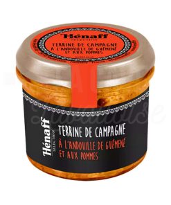 Terrine de Campagne à l&rsquo;Andouille de Guéméné et aux Pommes – Hénaff Sélection – 90gr