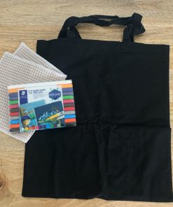 Kit pour customiser son propre Tote Bag – Noir
