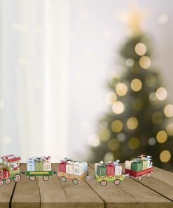 Kit pour faire son propre calendrier de l&rsquo;avent Train de Noel