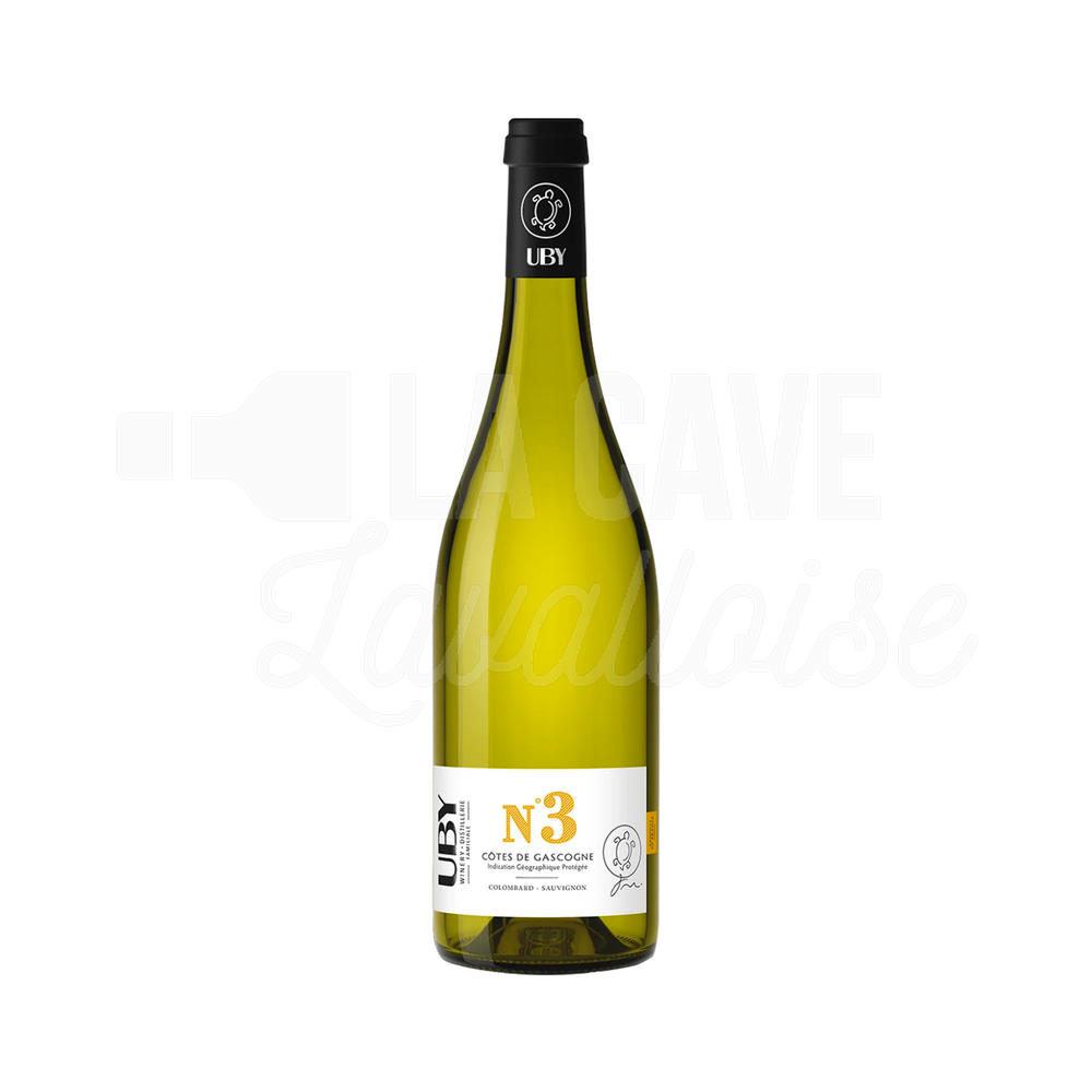 Uby Blanc N°3 Colombard-Sauvignon – 75cl