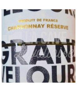 Grand Velours Blanc – Réserve – Chardonnay – 75cl