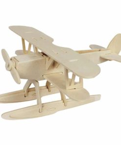 Puzzle 3D en bois – Modèle Hydravion
