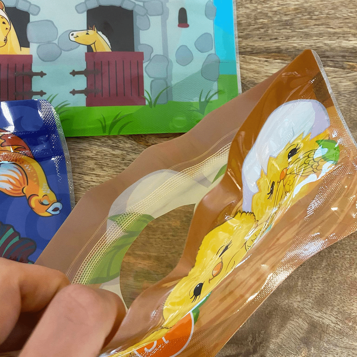 Pochette à goûter (Taille et coloris au choix) – Image 2