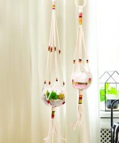 Mon kit de 2 suspensions pour plante en tressage