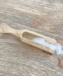 Cuillère à sel en buis grand format