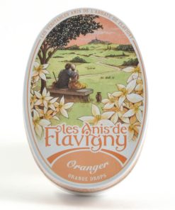 Boite ovale fleur d&rsquo;oranger