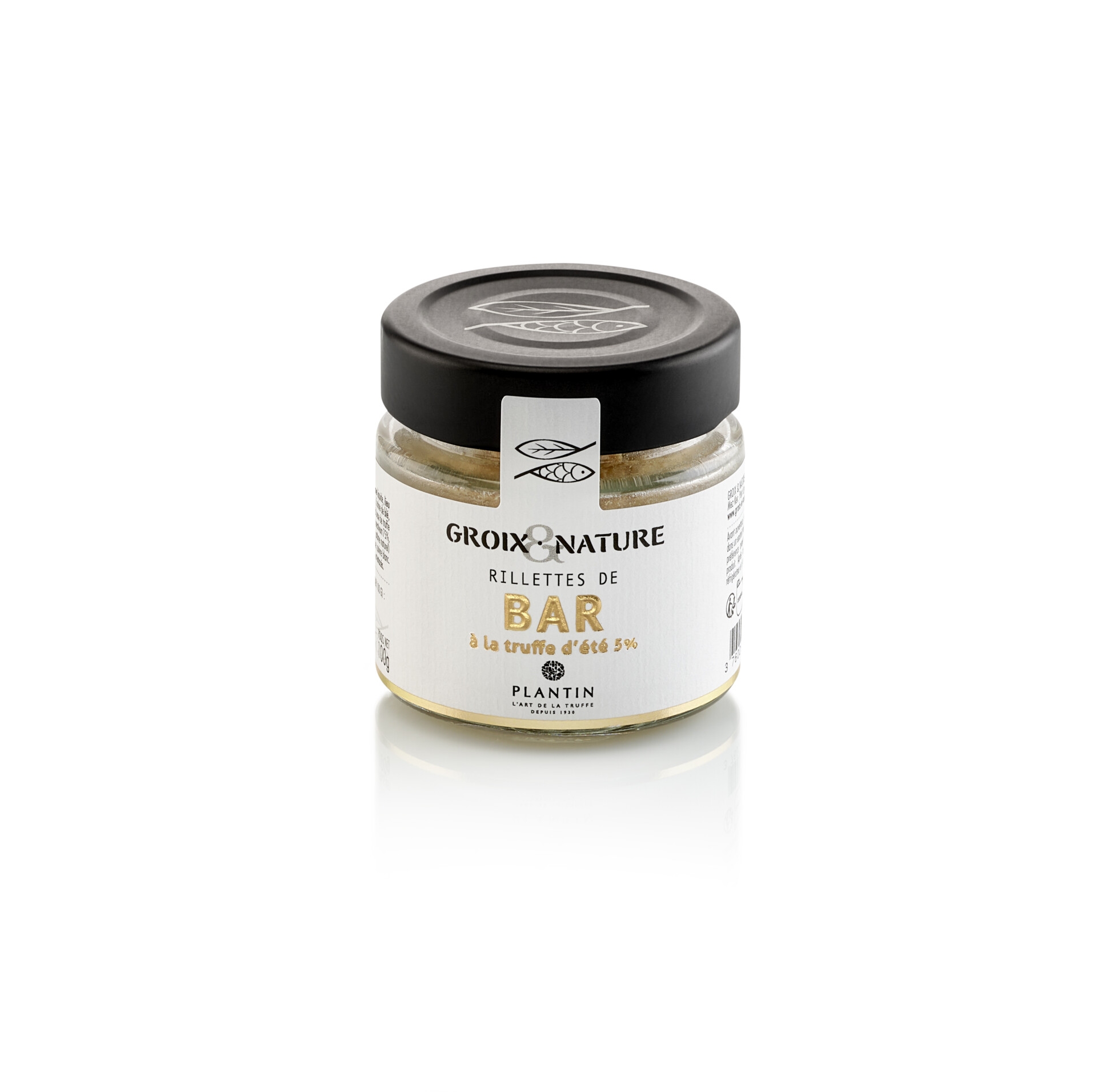 Rillettes de bar à la truffe d’été 5% – 100 g