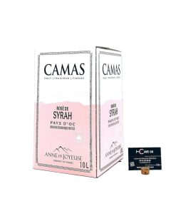 IGP Pays d’Oc – Syrah rosé – 10L – CAMAS