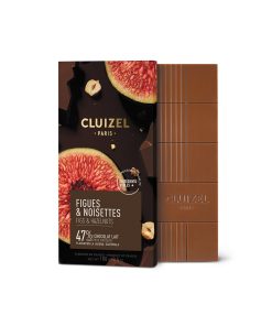 Tablette Lait 47% Figues & Noisettes Caramelisées