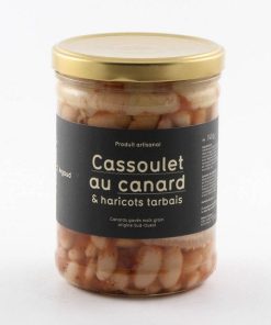 Cassoulet au canard et haricots tarbais