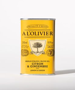 Huile olive citron & gingembre – 250ml