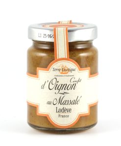 Confit d&rsquo;oignon au Massalé