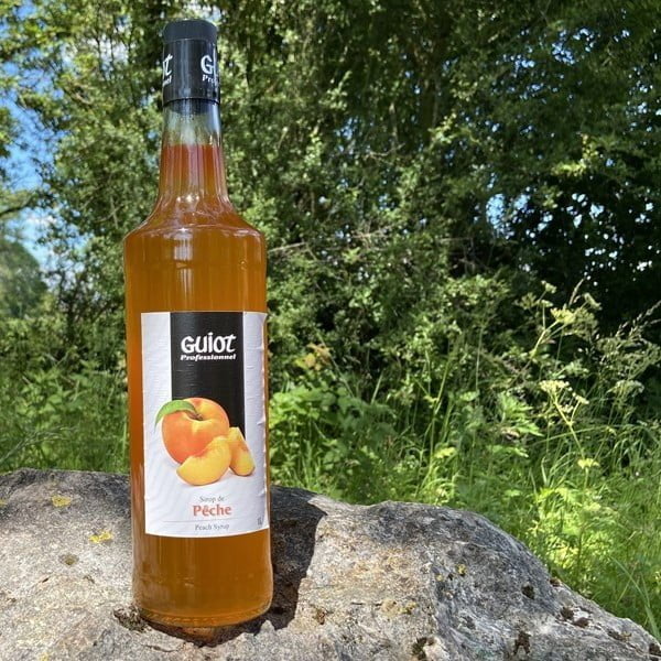 Sirop Guiot Peche 1L – Image 2