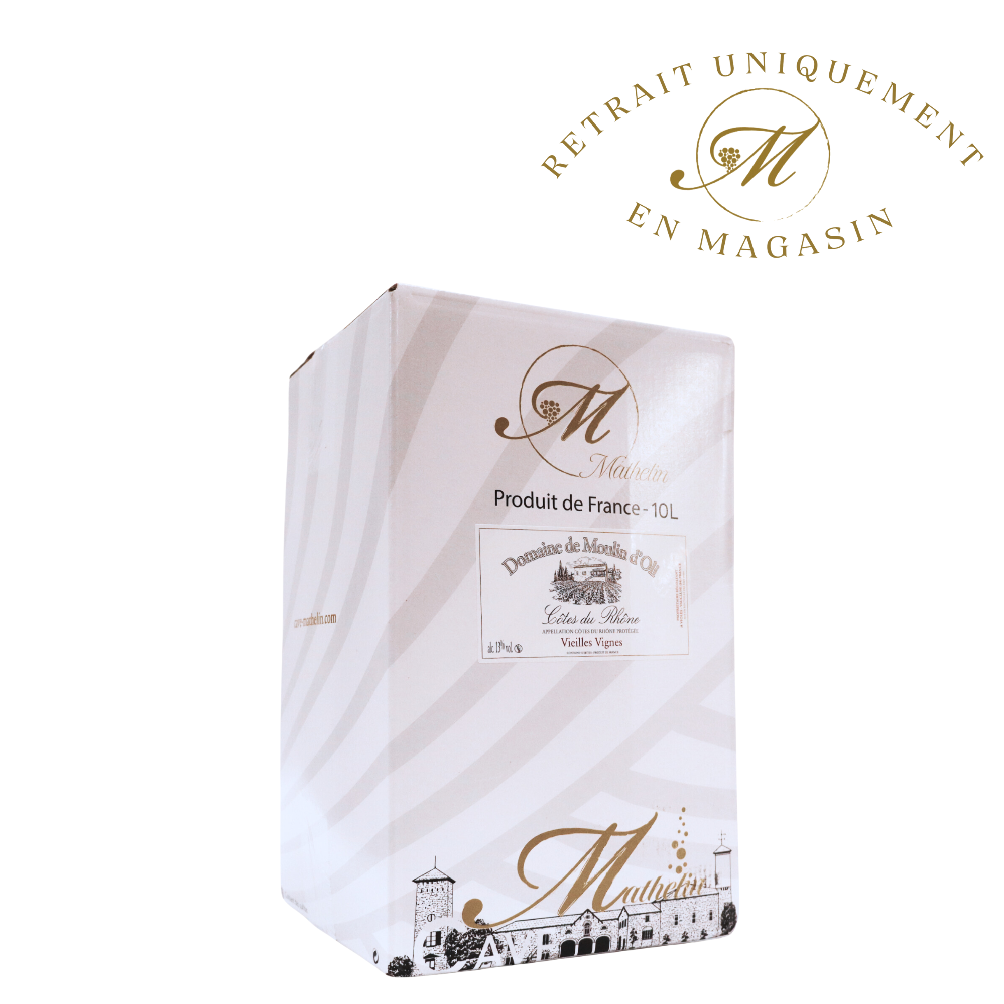 BIB Côtes du Rhône Vieilles Vignes rouge 10 litres