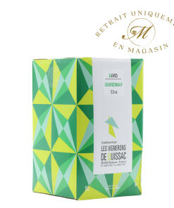 BIB de Chardonnay du Gard 10 litres Les Vignerons de Quissac