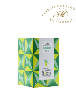 Bag in Box de Chardonnay IGP Gard 5 litres Les Vignerons de Quissac