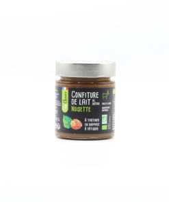 Confiture de lait noisette au lait de chèvre – 180 g