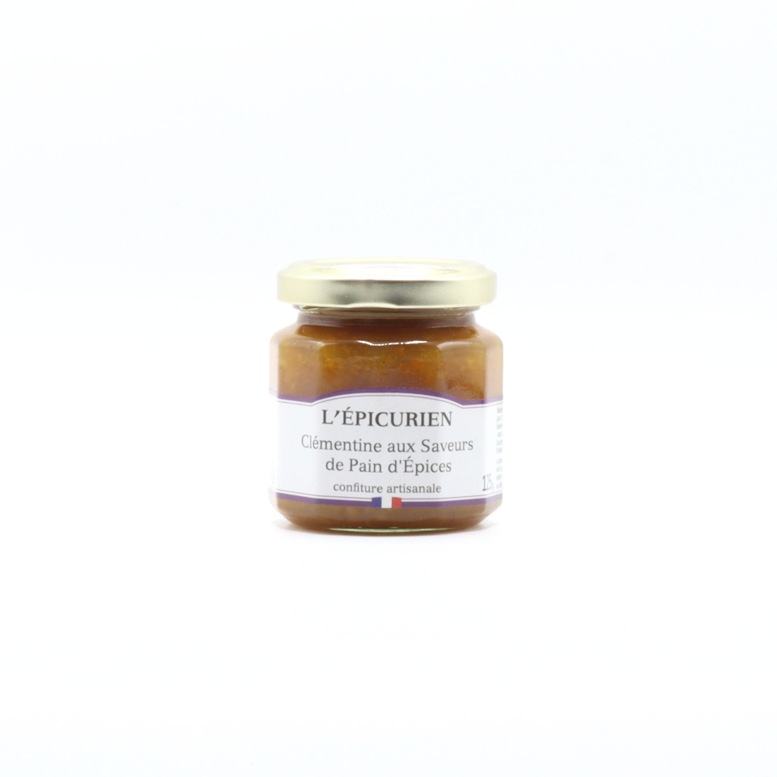 Confiture de clémentine aux saveurs de pain d’épice – 125 g