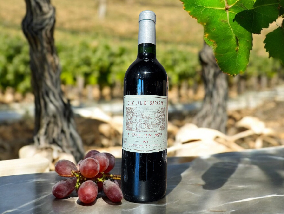 Château de Sabazan Côtes de Saint-Mont Rouge 1996 75cL – Image 2