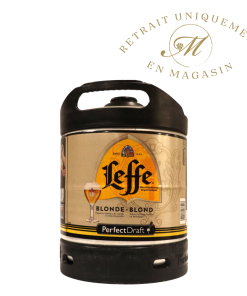 Fût de 6 litres Leffe blonde Perfect Draft