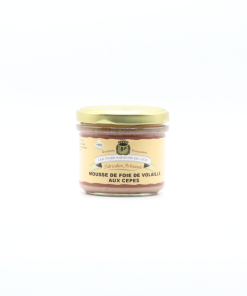 Mousse de foie de volaille aux cèpes à toaster (sans porc et sans alcool) – 90 g