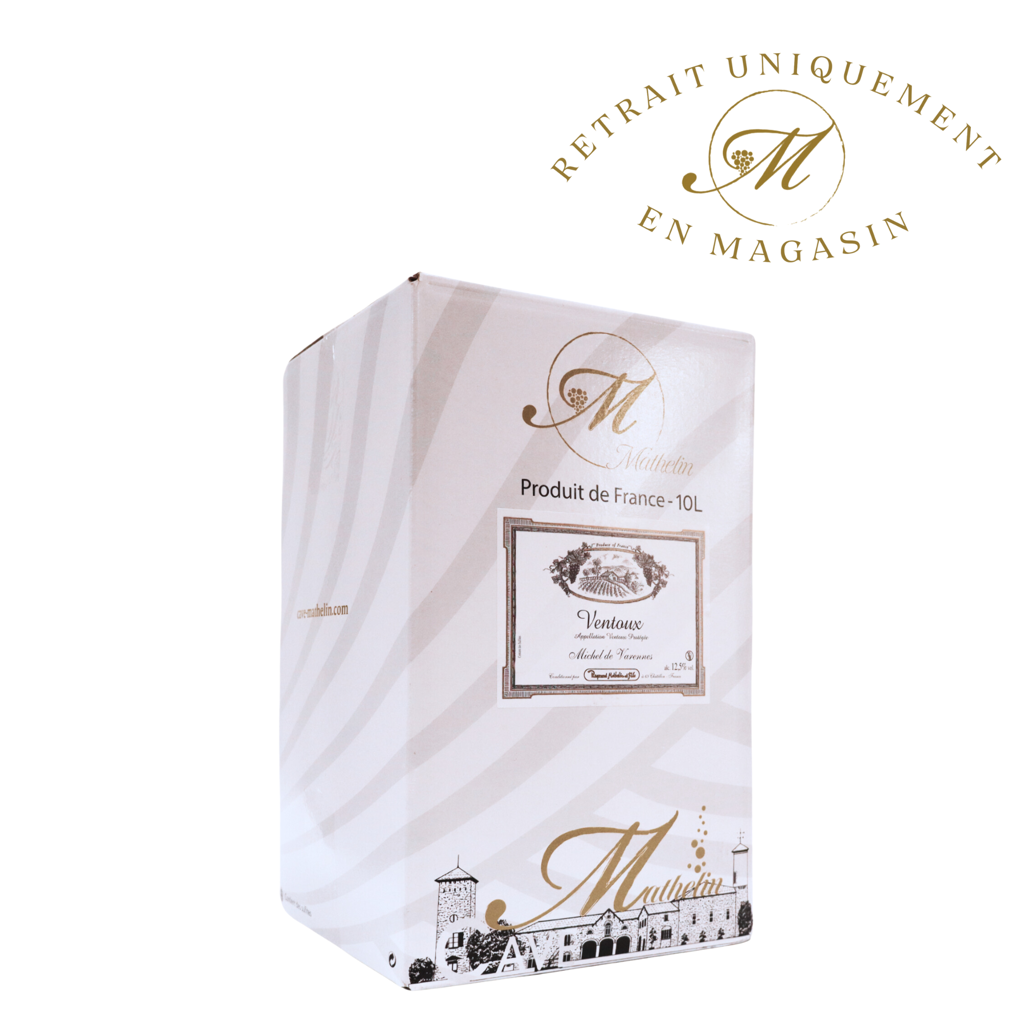 BIB Ventoux rouge 10 litres