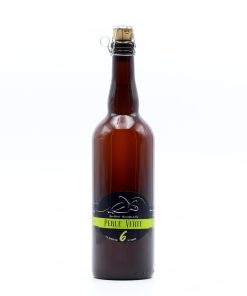 La Perle Verte 75 cl – bière blonde artisanale aux lentilles – Brasserie du Sornin